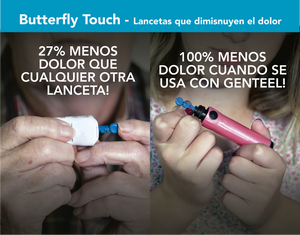 Lancetas Butterfly Touch