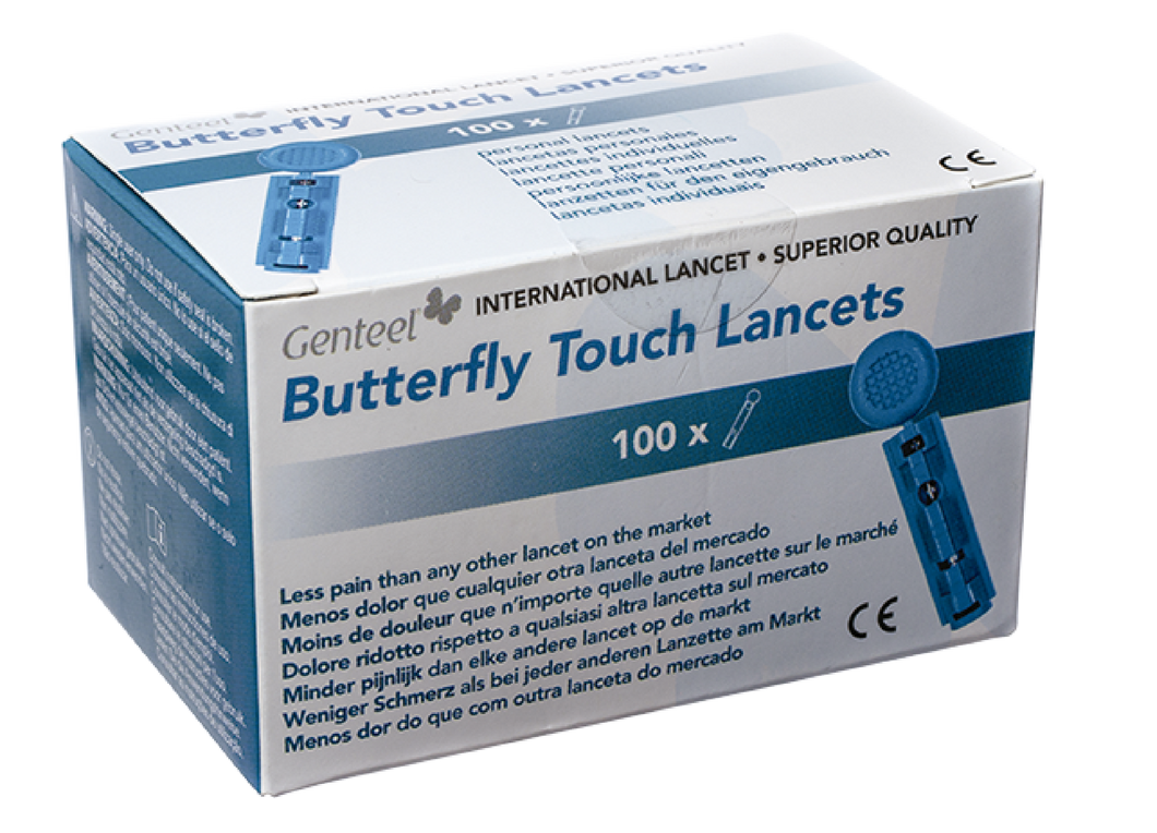 Lancetas Butterfly Touch